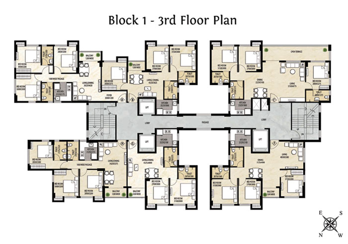 block1-3rd-floot-plan